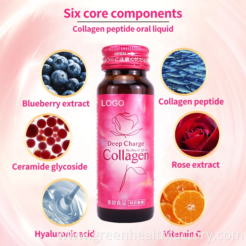 OEM/ODM Vegan Skin Whitening collagen drink edible bird nest collagen drink